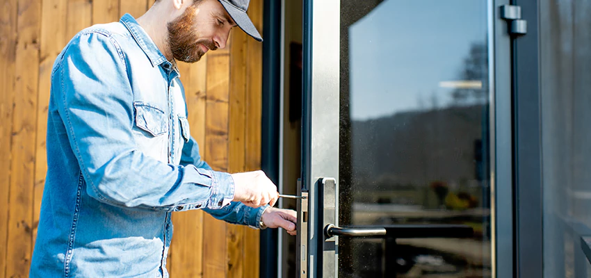Frameless Glass Storefront Door Locks Replacement in West Covina, CA